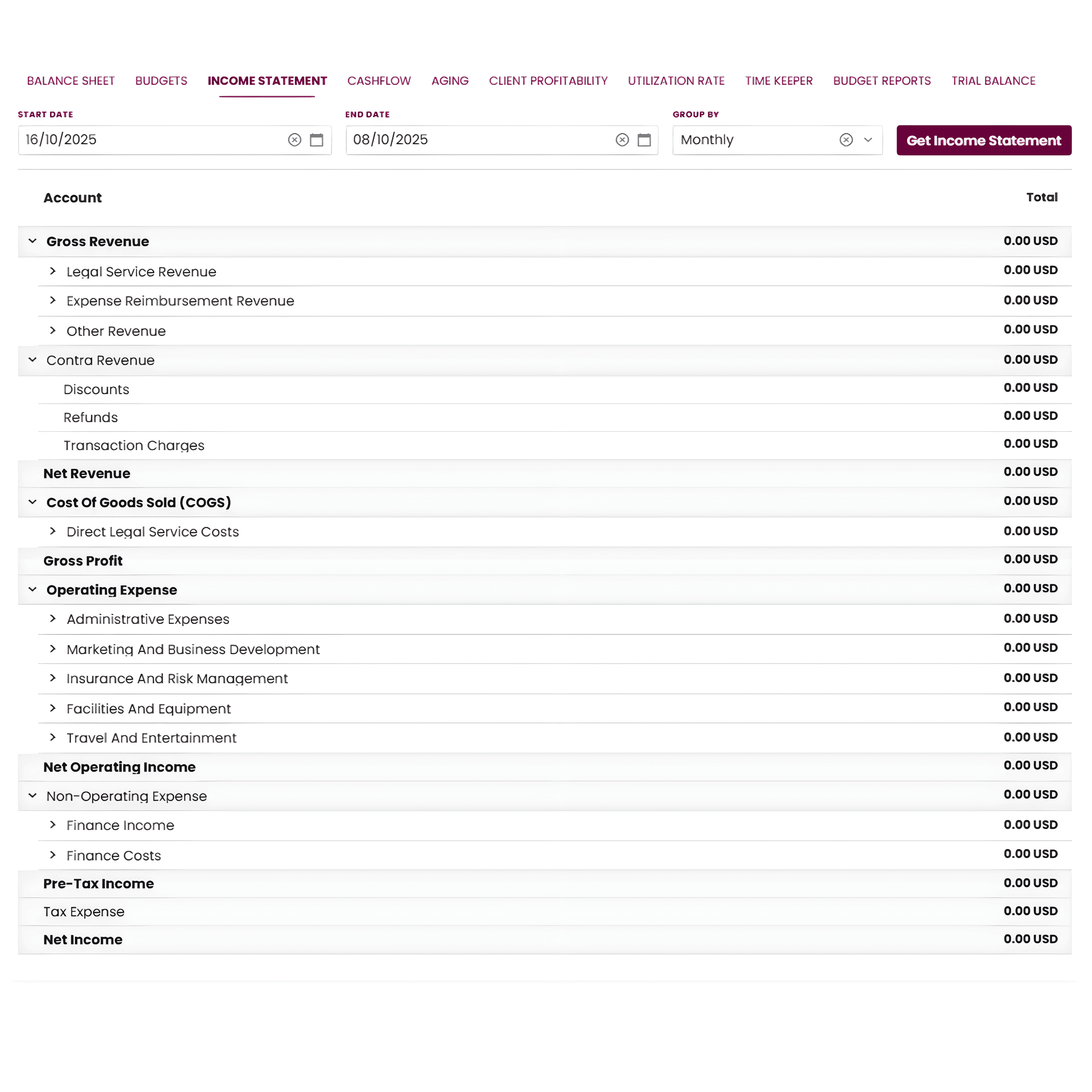 Billing & Accounting