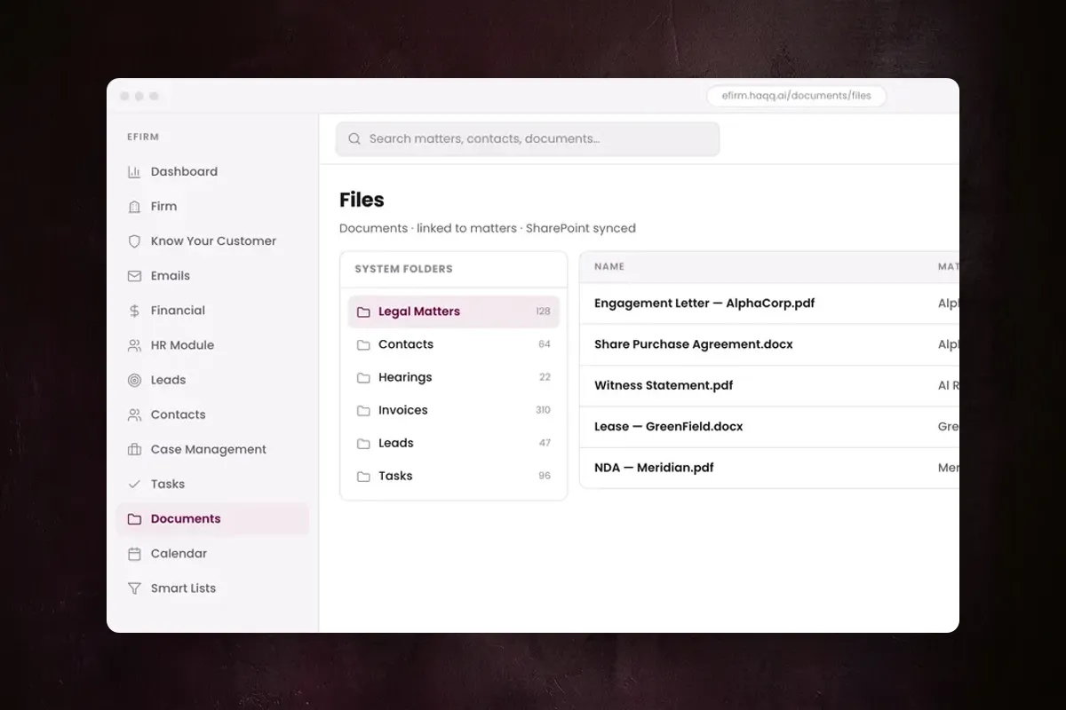 HAQQ Launches Project Workspaces for Legal Matters