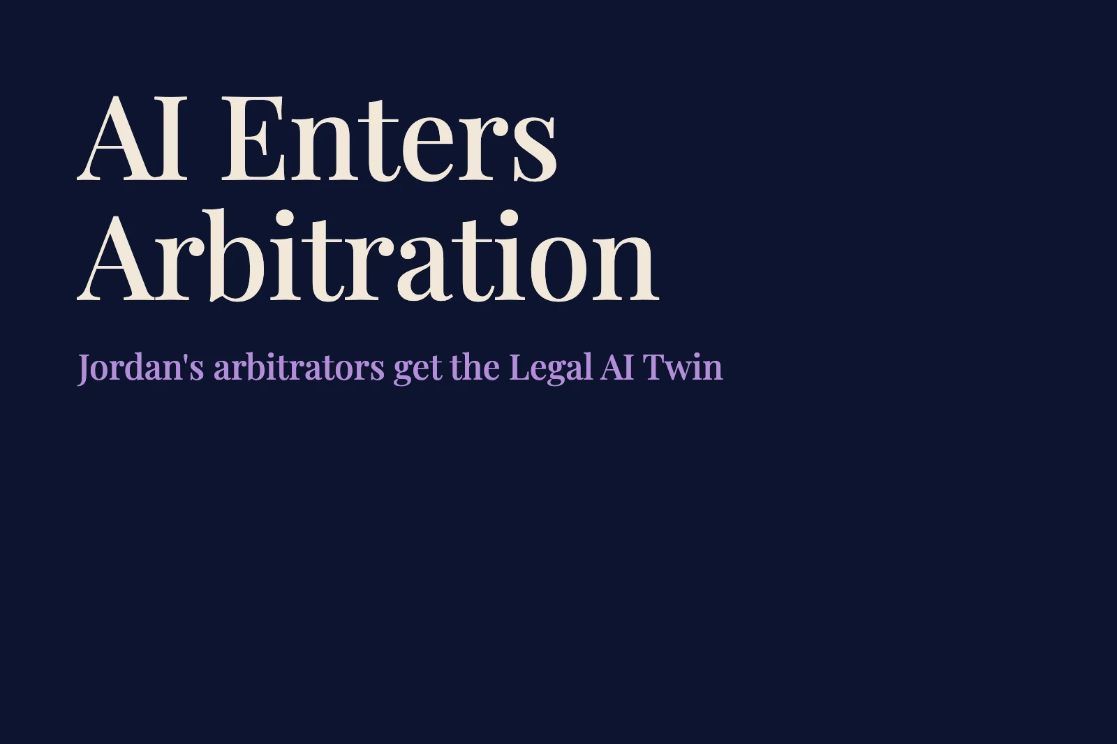 HAQQ Partners with the Jordanian Arbitrators Association