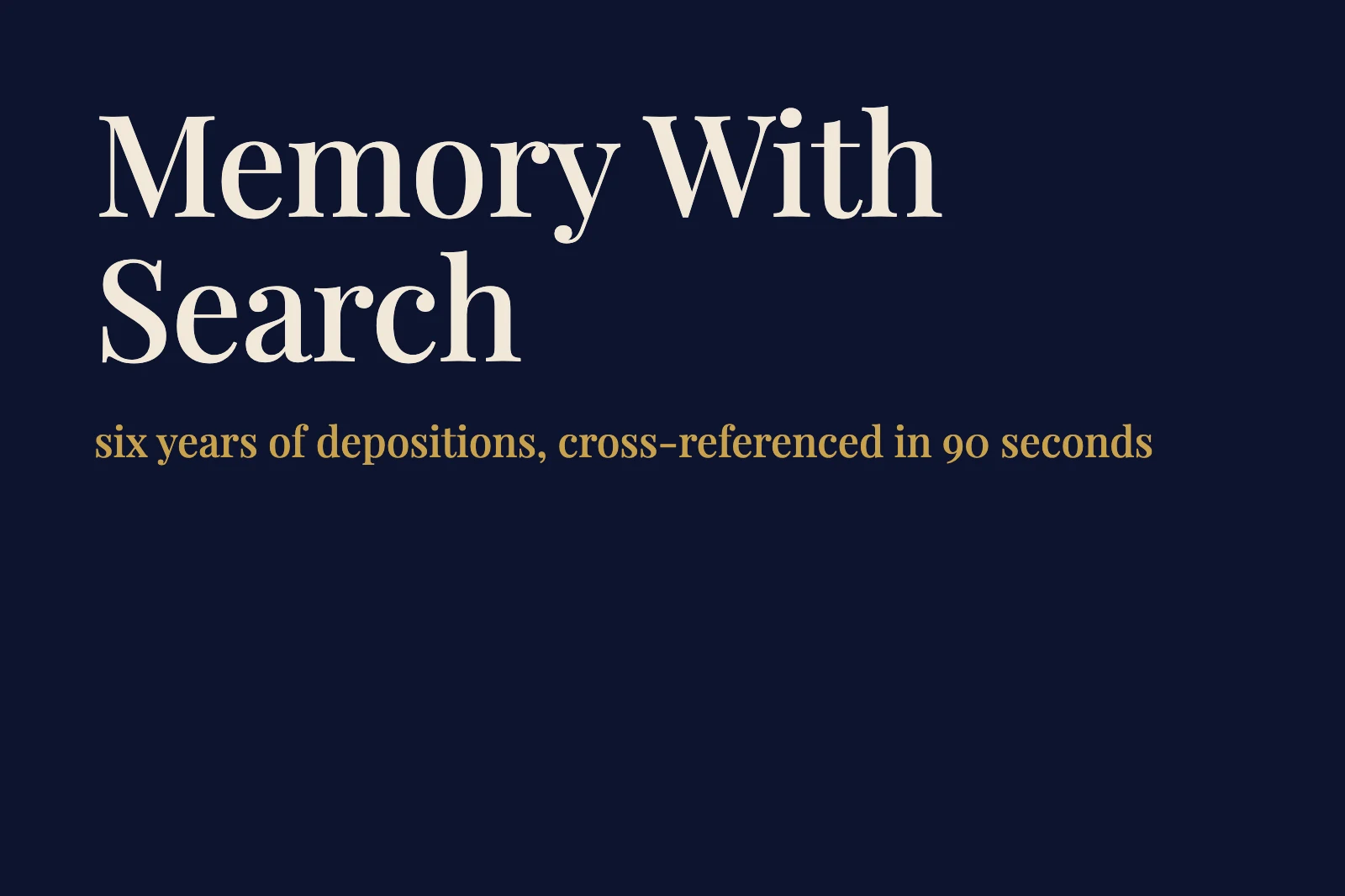 NotebookLM for Lawyers: Memory With Search, Not Legal AI