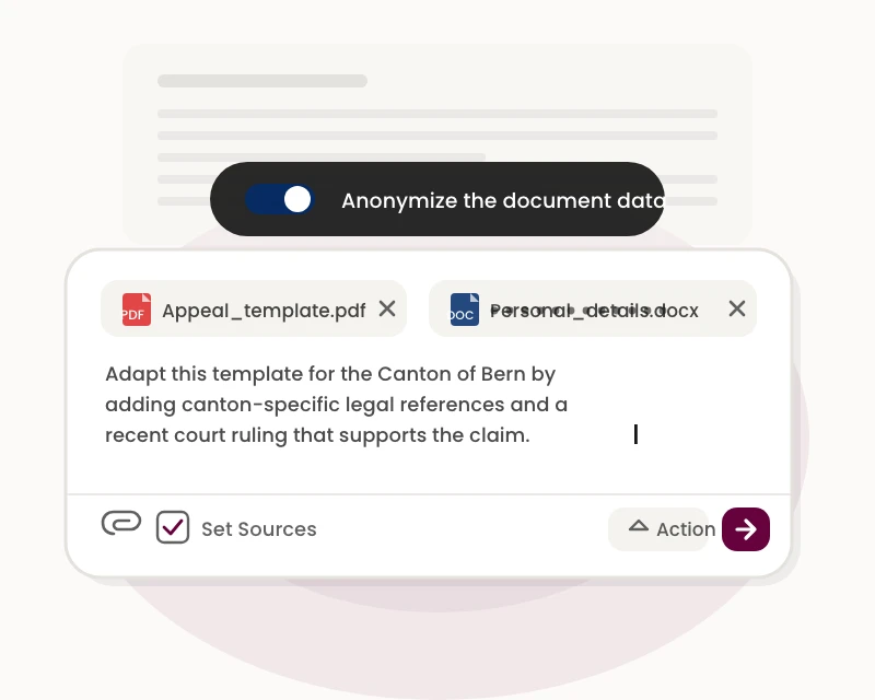 Adapt Template Anonymize Toggle