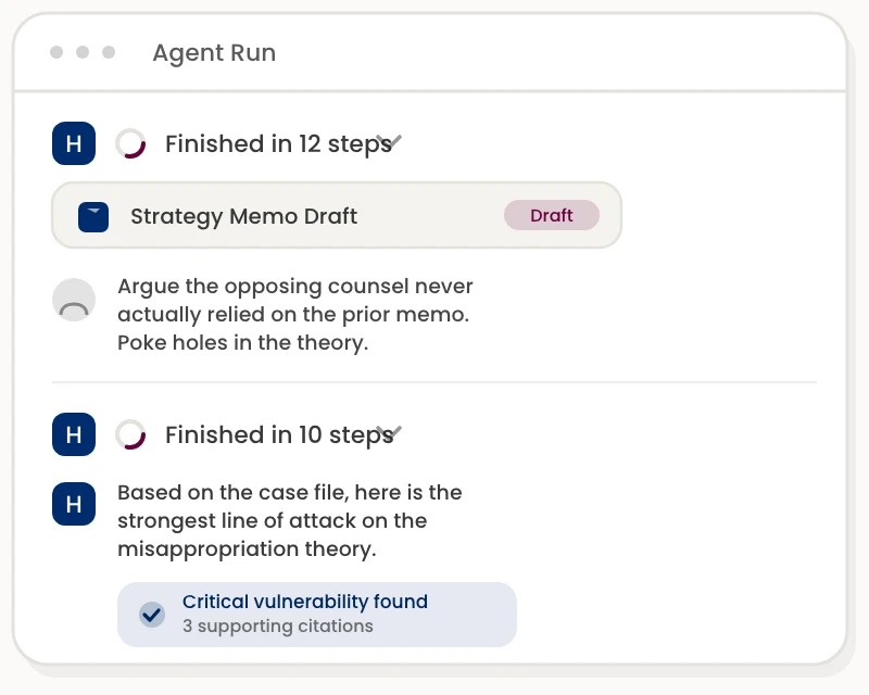 Agent Multi Step Run Strategy Memo