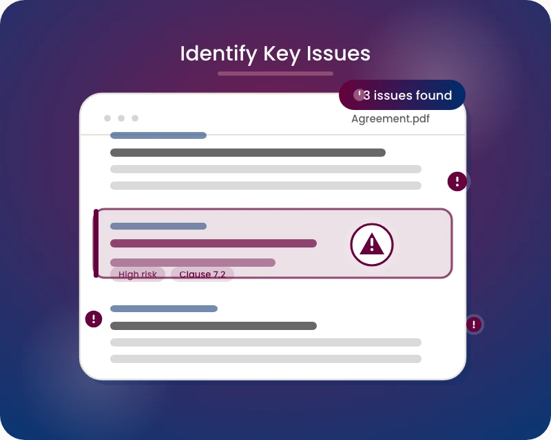 Identify Key Issues Concept