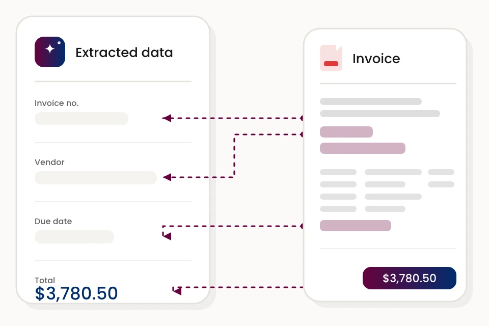Invoice Field Extraction Mapping