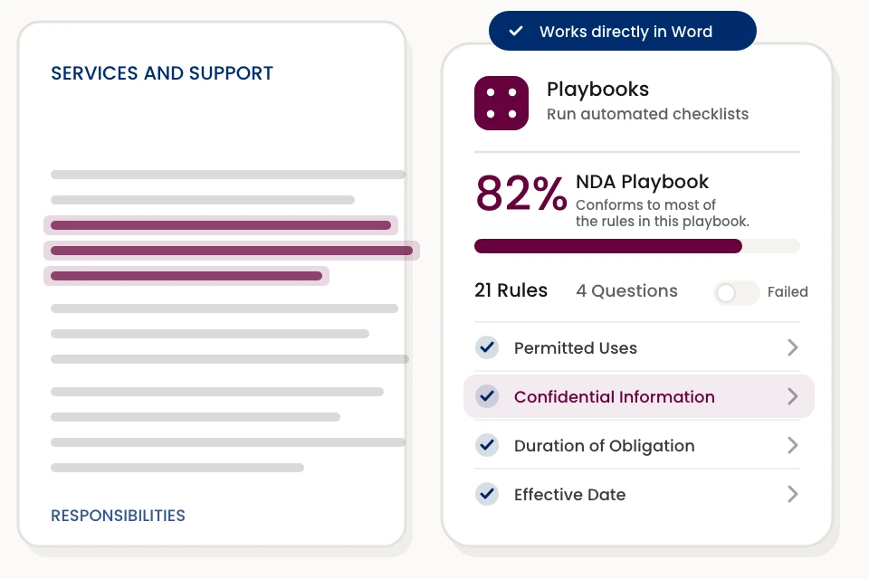 Nda Playbook Compliance