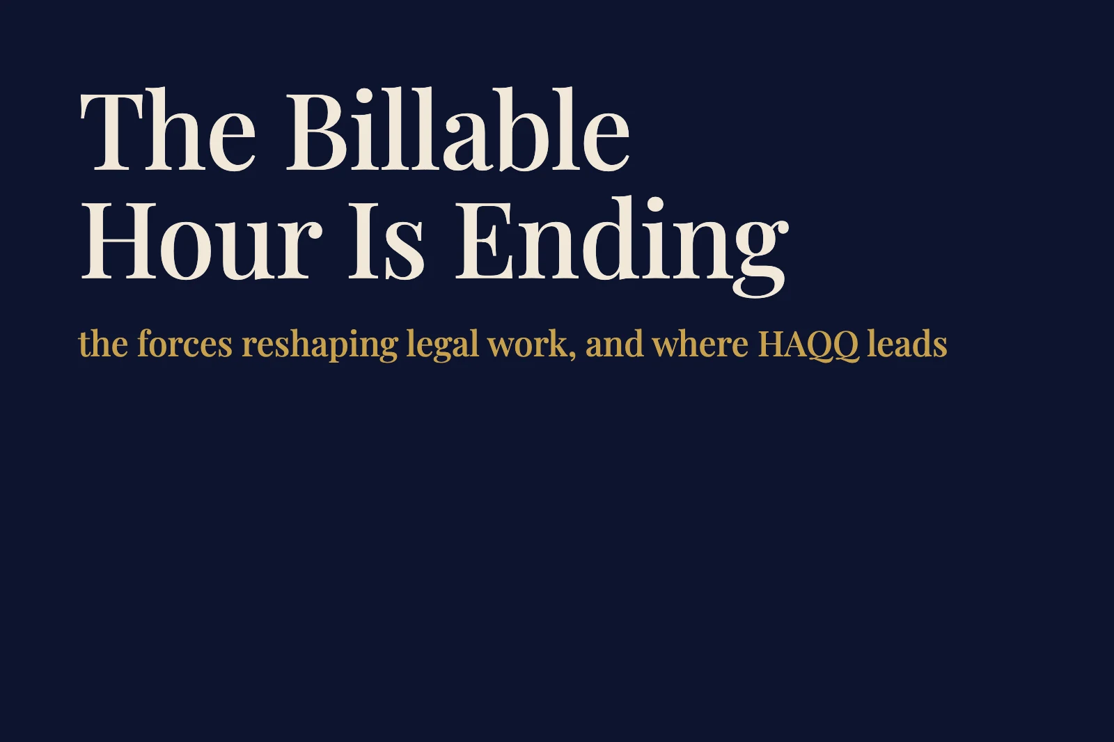 The Future of Legal Technology: 4 Trends That Matter in 2026
