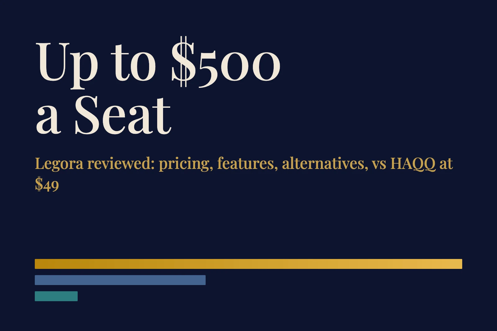 Legora Review 2026: Pricing, Alternatives and Legora vs HAQQ