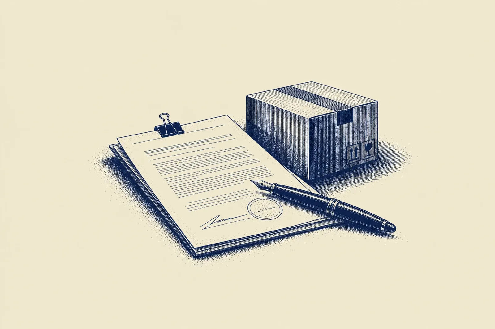 A contract in under a minute: Rodolphe's AED 350,000 invoice