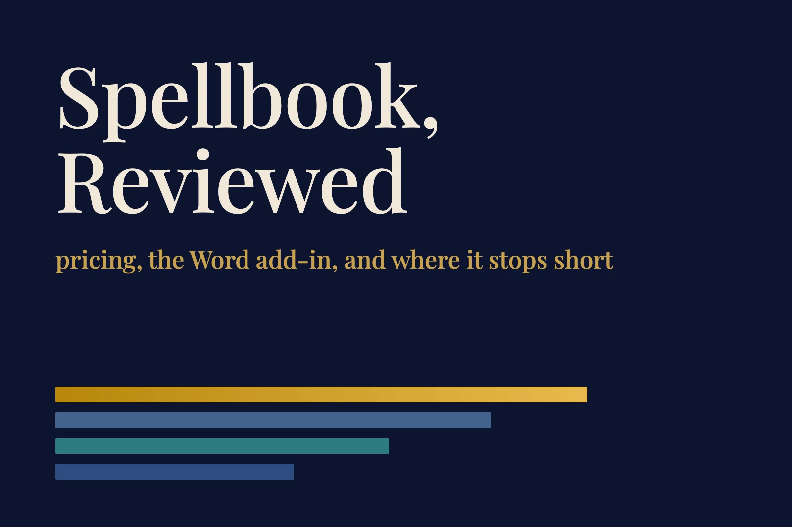 Spellbook AI Reviews 2026: Pricing, Features, and Spellbook Alternatives